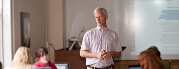 Dr. Ken Craig, Director of the Honors Program at Lees-McRae College