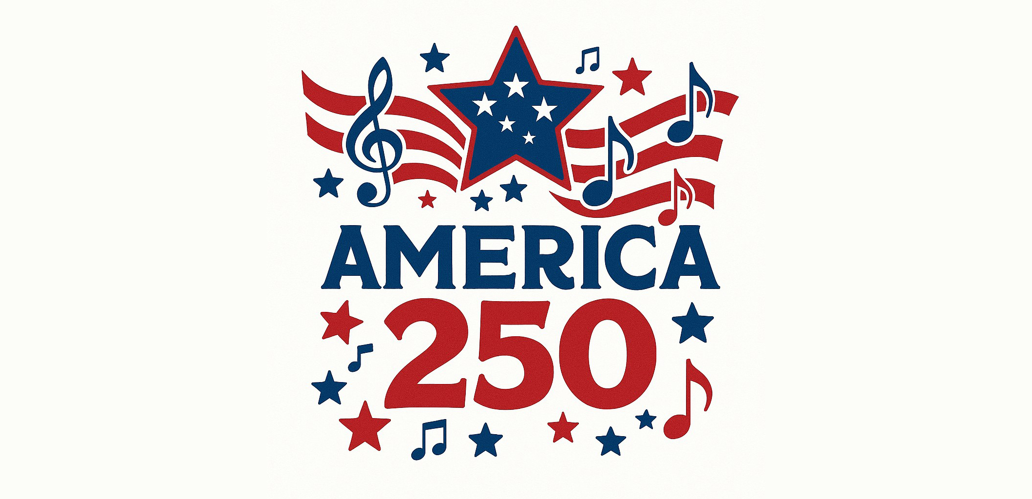 "America 250" logo.