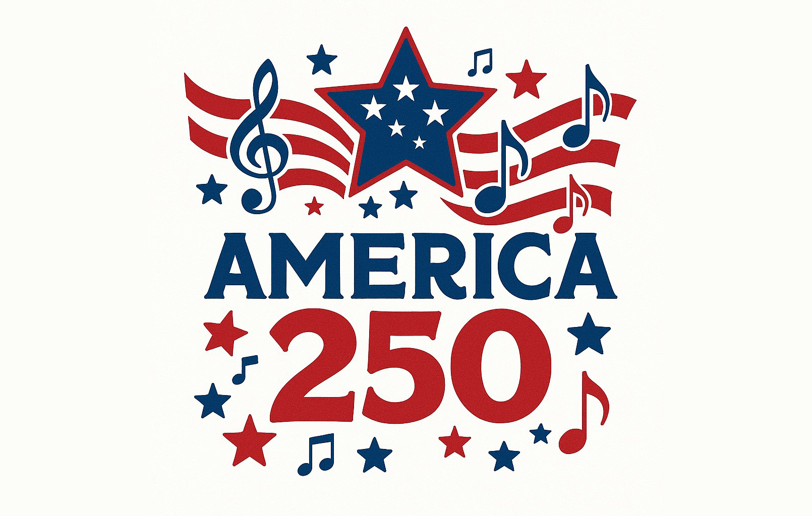 "America 250" logo.